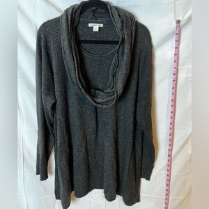 Coldwater Creek Plus Size Sweater/Infinity Scarf Set 2X